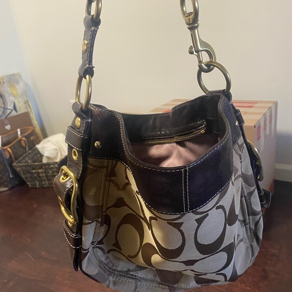 Coach Brown Shoulder Bag - Picture 2 of 6